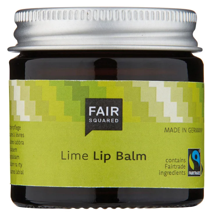 fair squared Lime Lip Balm FAIR SQUARED