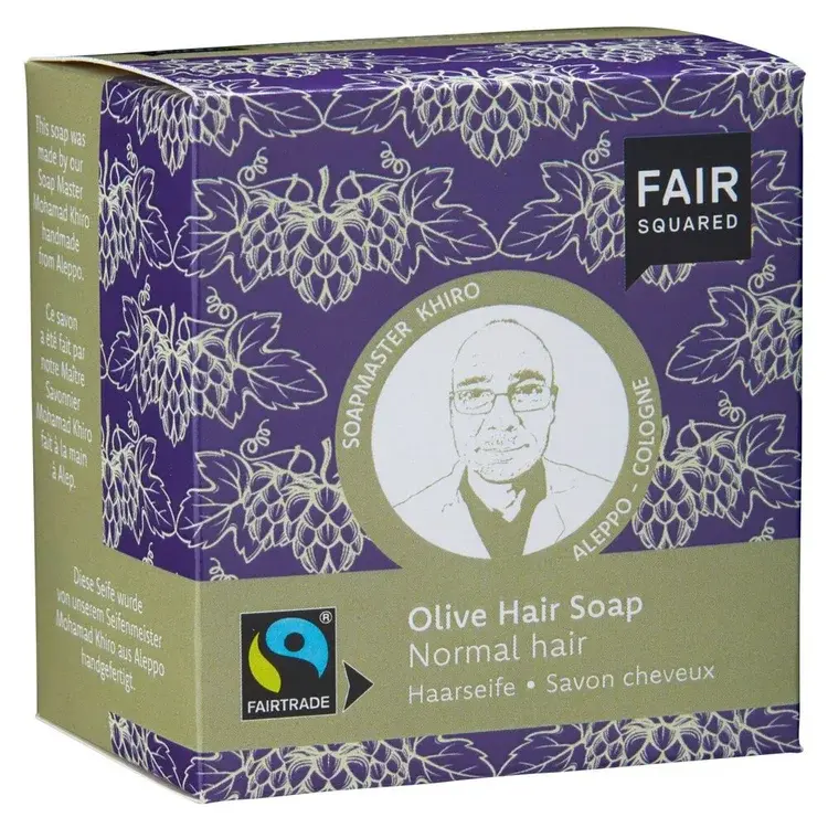 fair squared Olive Hair Soap FAIR SQUARED