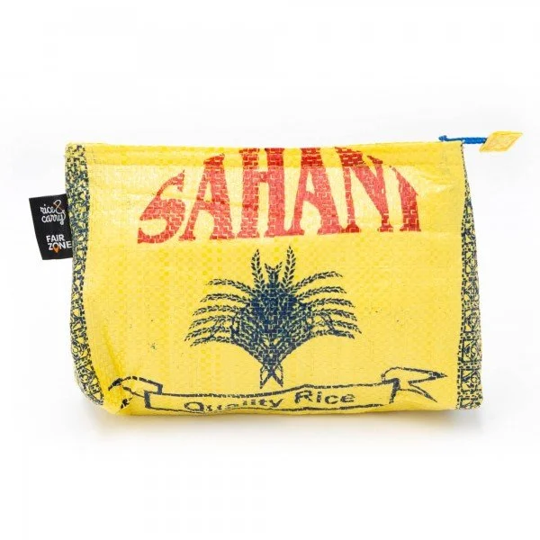 fair squared Rice & Carry Cosmetic Bag FAIR SQUARED