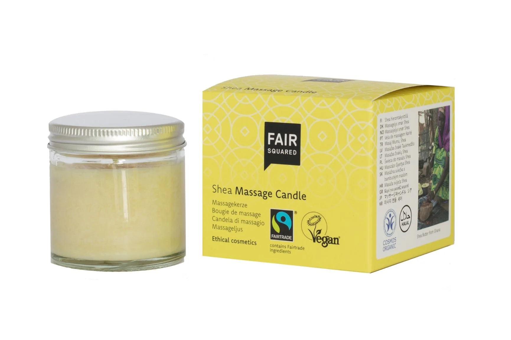 Fair Squared Shea Massage Candle FAIR SQUARED