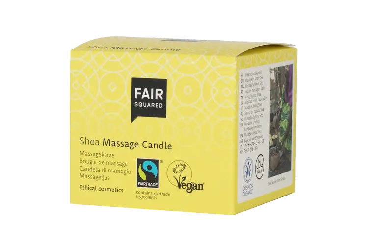 fair squared Shea Massage Candle FAIR SQUARED