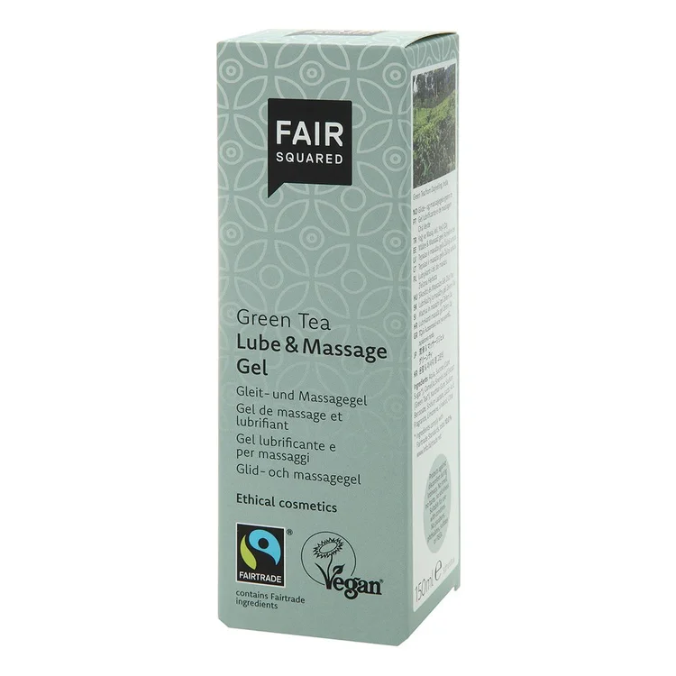fair squared Lube and Massage Gel Green Tea FAIR SQUARED