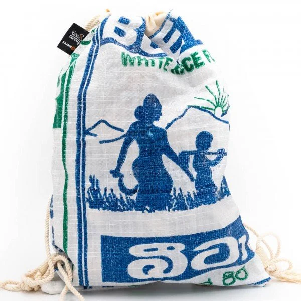 fair squared Rice & Carry Drawstring Bag FAIR SQUARED