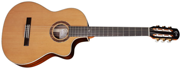 faith HiGloss Lyra Nylon String - Cutaway Electro