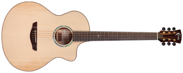 Faith HiGloss Neptune Baritone - Cutaway Electro