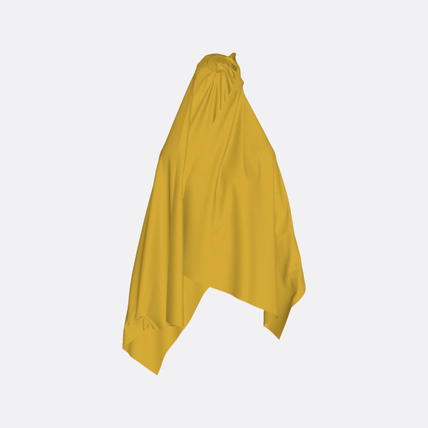 faith connexion ALTA MODA MIAMI OVERSIZED STRETCH SILK DOUBLE GEORGETTE SCARF