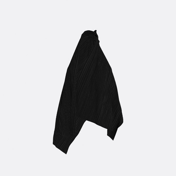 faith connexion ALTA MODA MIAMI OVERSIZED STRIPED STRETCH SILK DOUBLE GEORGETTE SCARF