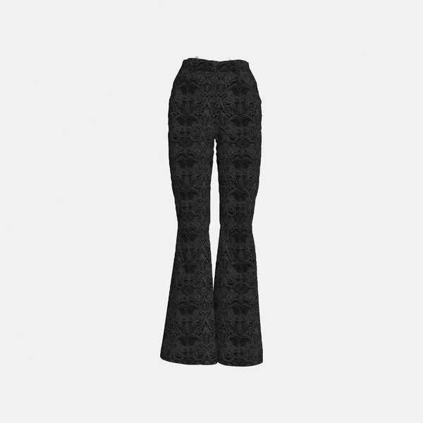 faith connexion ALTA MODA MIAMI WOMEN'S BROCADE FLARE PANTS