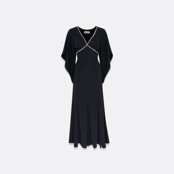 faith connexion CRYSTALS V NECK DRESS