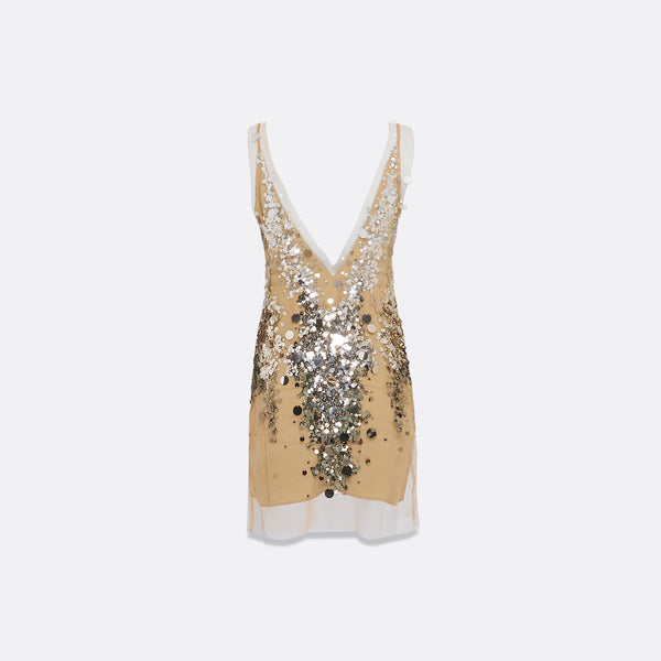 Faith Connexion EMBROIDERED LINGERIE DRESS
