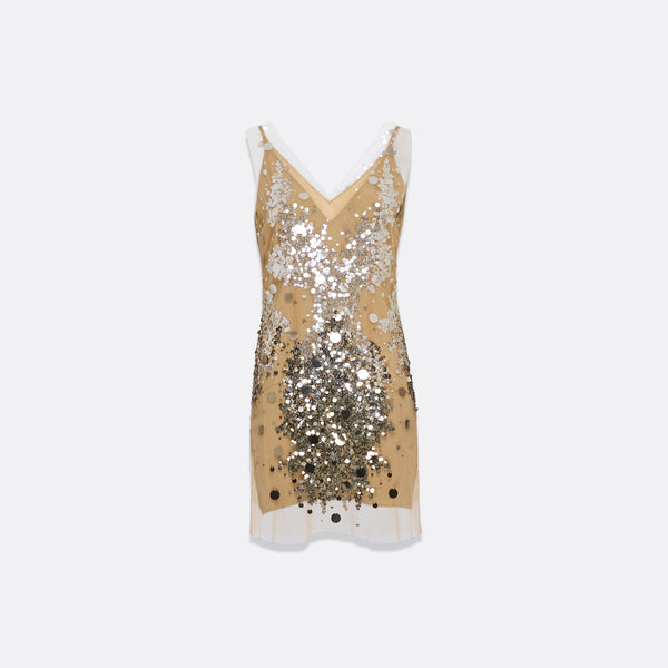 faith connexion EMBROIDERED LINGERIE DRESS