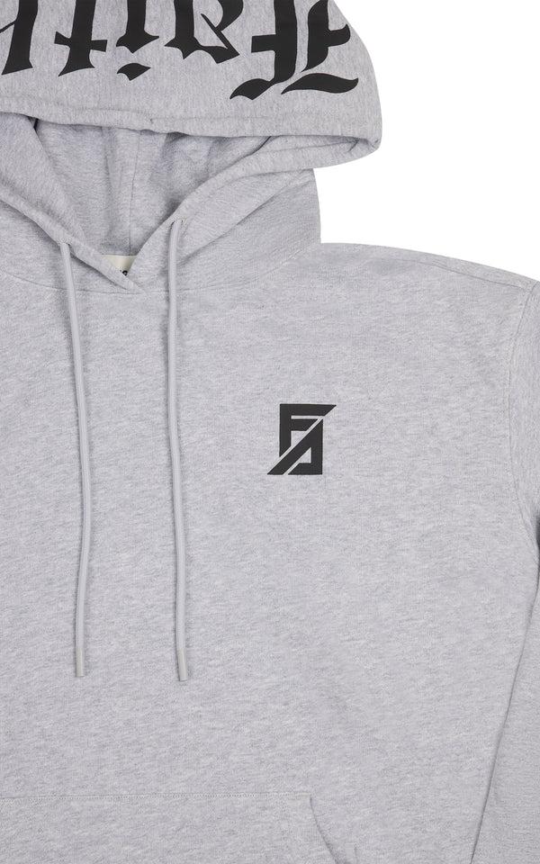 Faith Connexion GREY FAITH OVERSIZED HOODIE
