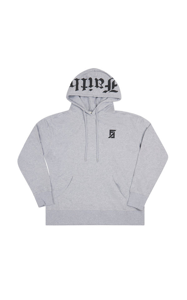 faith connexion GREY FAITH OVERSIZED HOODIE