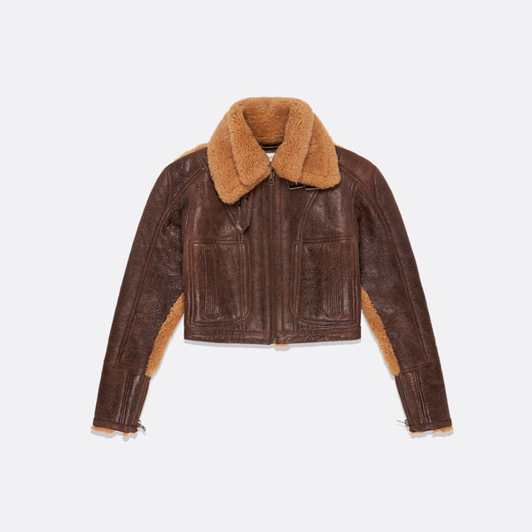 faith connexion LEATHER BOMBARDIER UNISEX