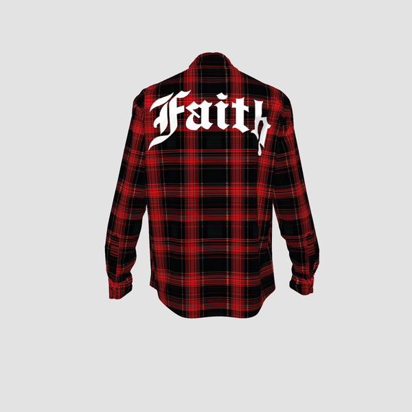 Faith Connexion OVERSIZED TARTAN SHIRT