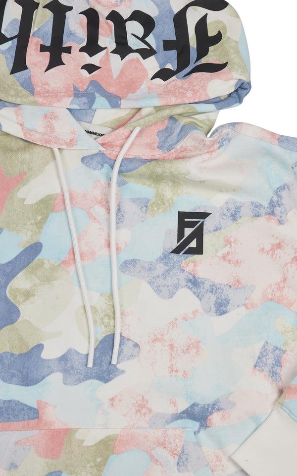 Faith Connexion PASTEL CAMO FAITH OVERSIZED HOODIE