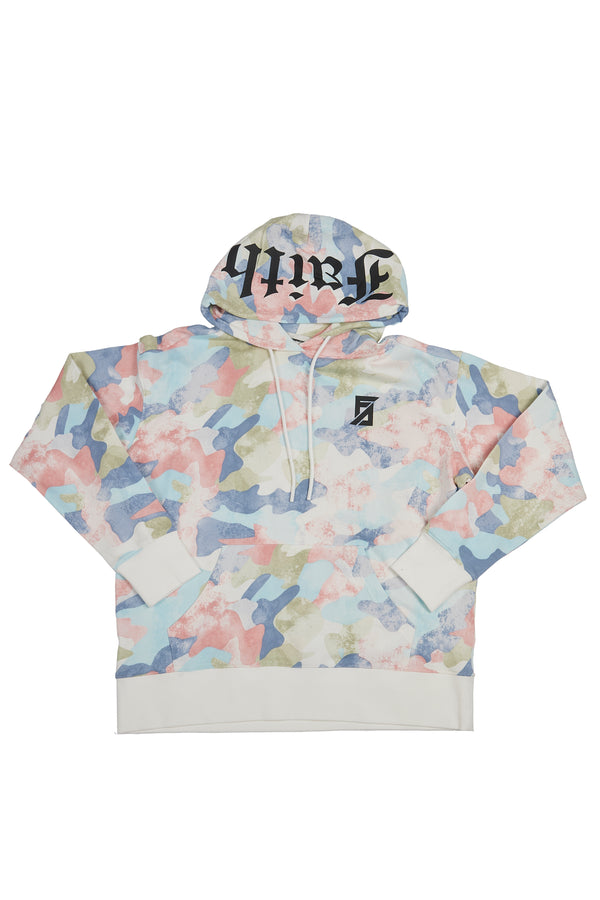 faith connexion PASTEL CAMO FAITH OVERSIZED HOODIE