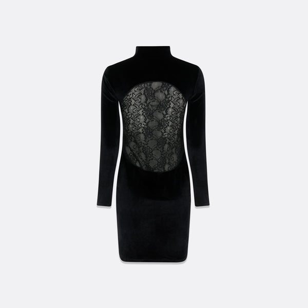 Faith Connexion VELVET BALCONETTE DRESS