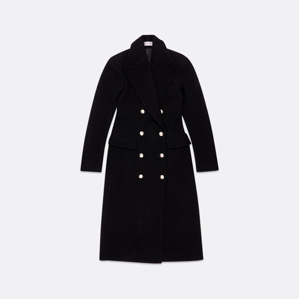 faith connexion WOMEN'S LONG WOOL COAT