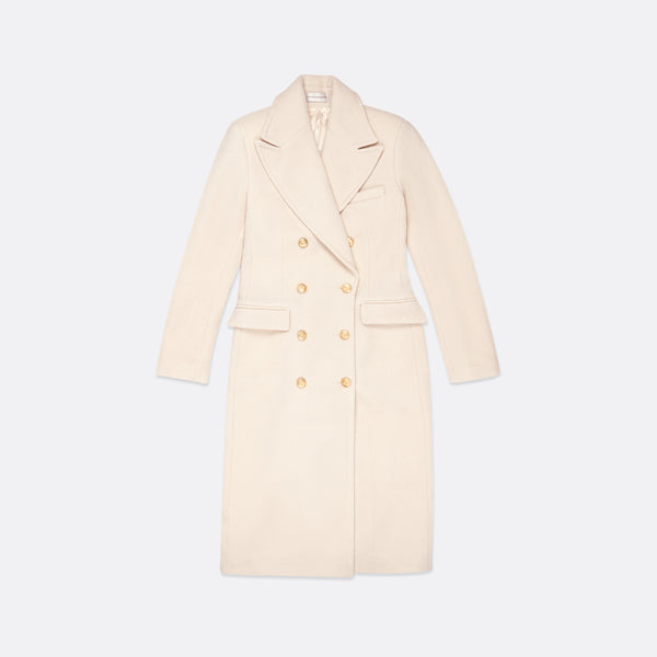 faith connexion WOMEN'S LONG WOOL COAT