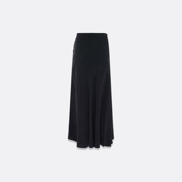 Faith Connexion WOMEN'S SLIT DRAPED LONG SKIRT