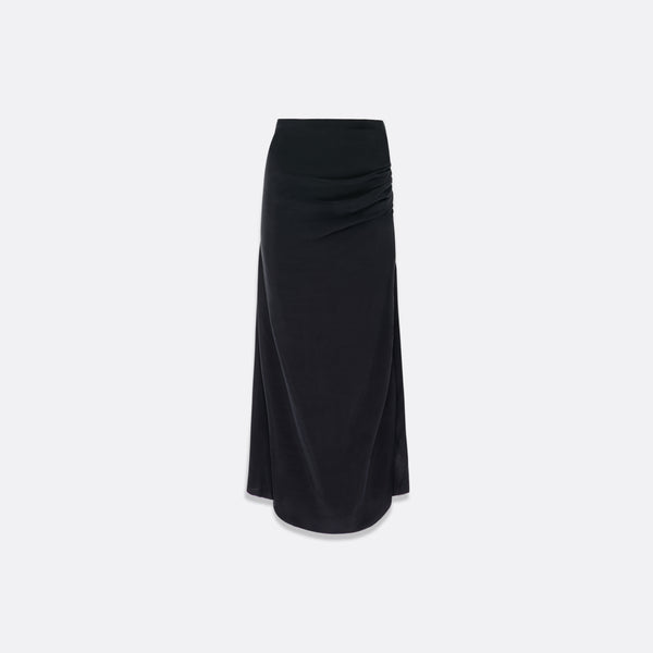 faith connexion WOMEN'S SLIT DRAPED LONG SKIRT