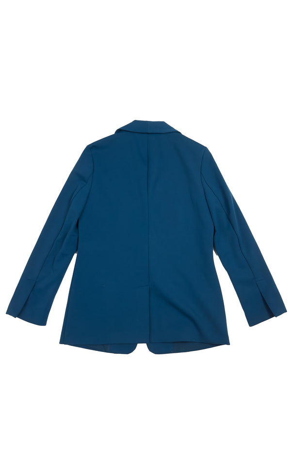 Faith Connexion SAILOR BLUE MARIA SCUBA RELAXED FIT BLAZER