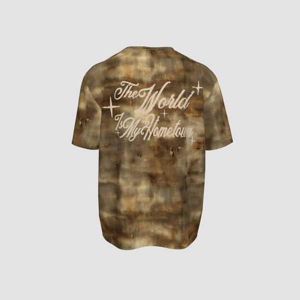 Faith Connexion "THE WORLD IS MY HOMETOWN" VINTAGE-STYLE T-SHIRT