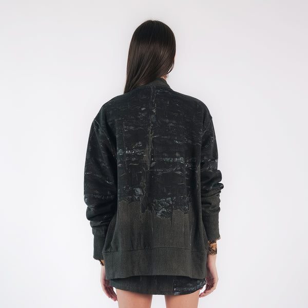 Faith Connexion TROMPE L'OEIL VARSITY BOMBER JACKET | EDGAR AGUILAR