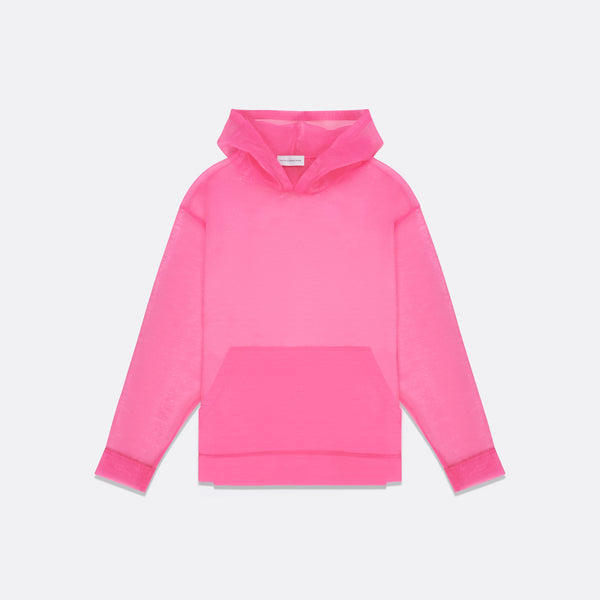 faith connexion UNISEX ORGANZA HOODIE WITH FRONT POCKET
