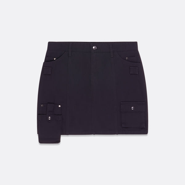 faith connexion WOMEN'S MINI SKIRT WITH MULTIPLE POCKETS