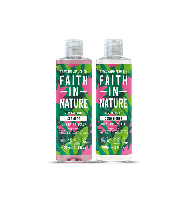 faith in nature Dragon Fruit Shampoo & Conditioner Set