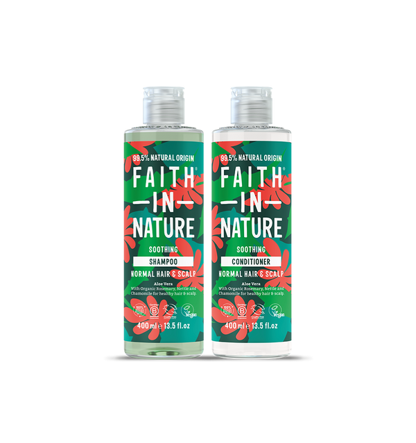 faith in nature Aloe Vera Shampoo & Conditioner Set