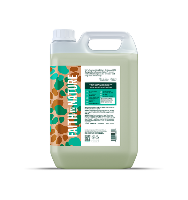 faith in nature Coconut Dog Shampoo - 5L