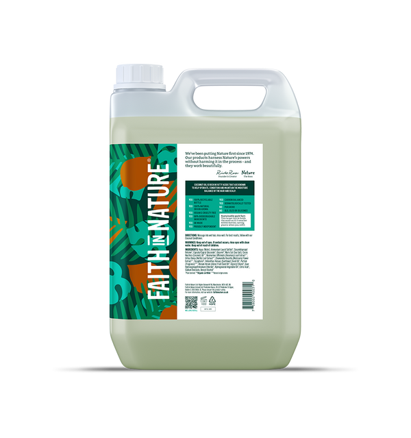 faith in nature Coconut Shampoo - 5L