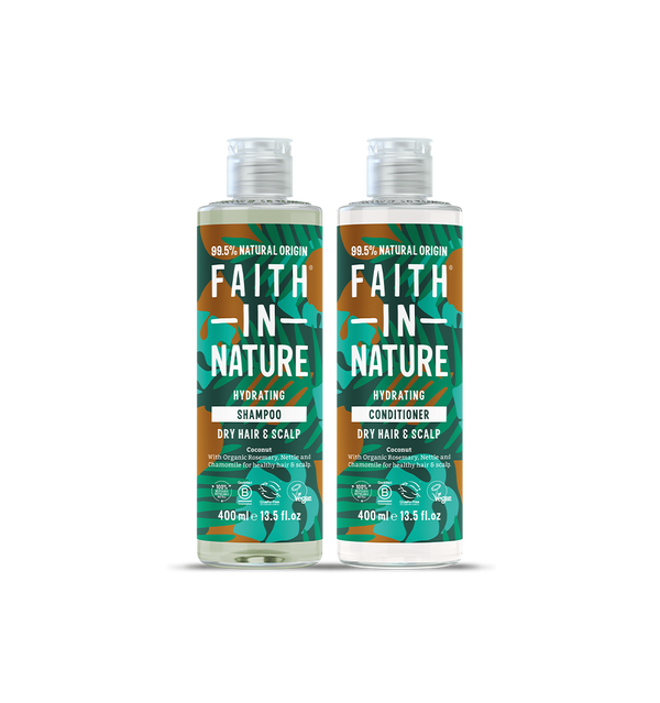 faith in nature Coconut Shampoo & Conditioner set