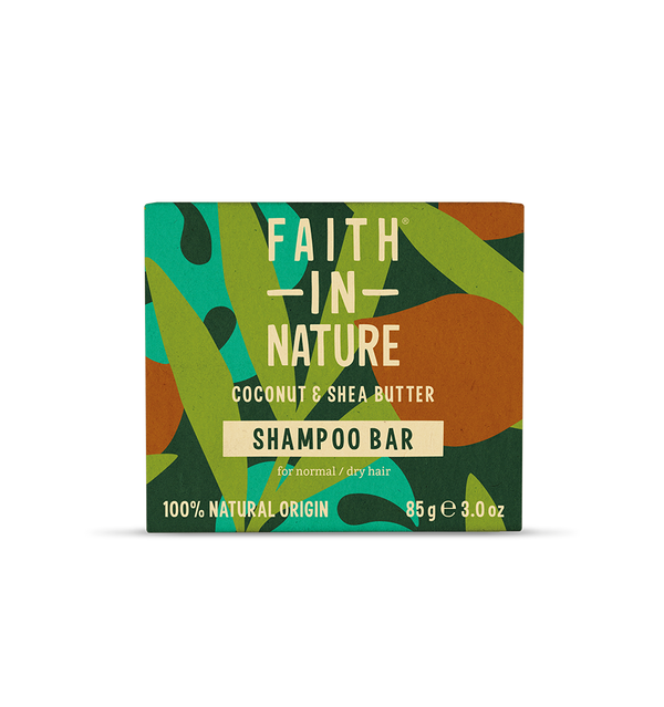 faith in nature Coconut & Shea Butter Shampoo Bar