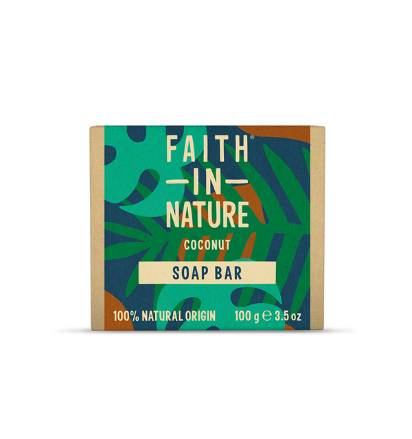 faith in nature Coconut Soap Bar