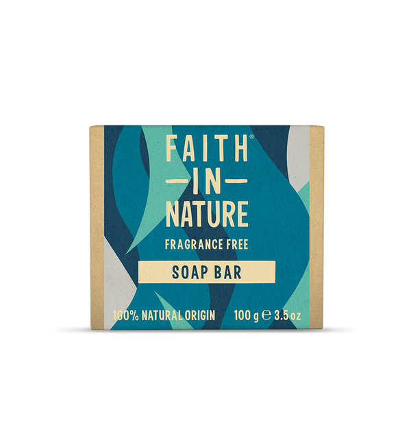 faith in nature Fragrance Free Soap Bar