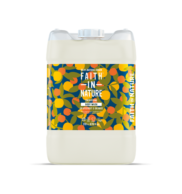 faith in nature Grapefruit & Orange Body Wash - 20L