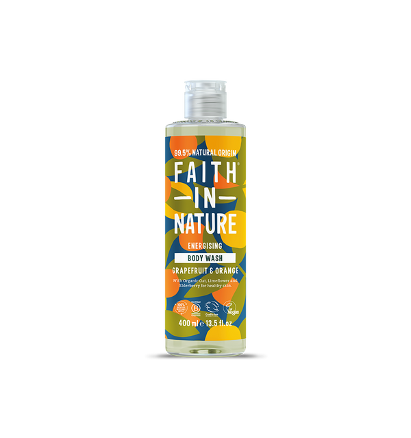 faith in nature Grapefruit & Orange Body Wash - 400ml