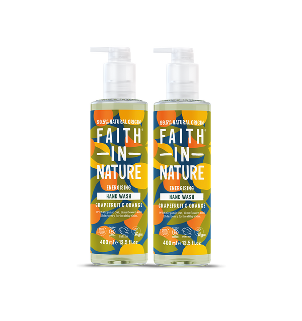 faith in nature Grapefruit & Orange Hand Wash Duo