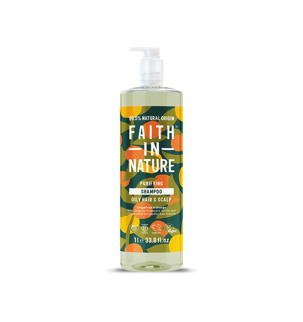 faith in nature Grapefruit & Orange Shampoo - 1L