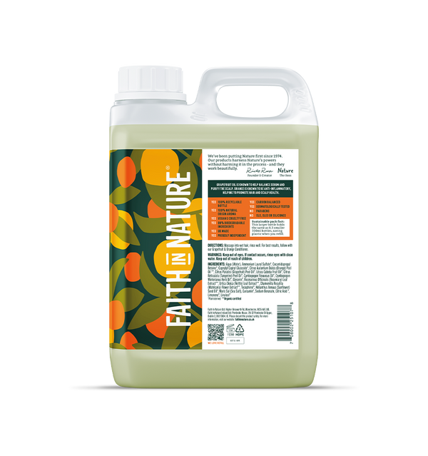 faith in nature Grapefruit & Orange Shampoo - 2.5L