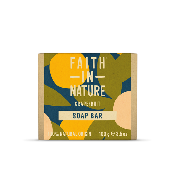 faith in nature Grapefruit Soap Bar