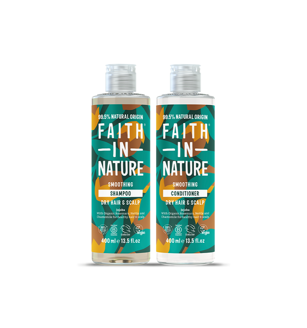 faith in nature Jojoba Shampoo & Conditioner Set
