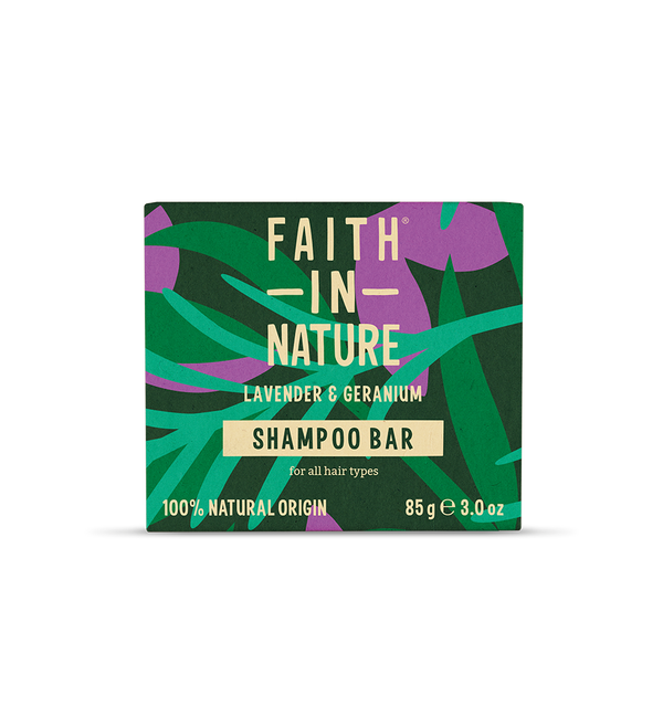 faith in nature Lavender & Geranium Shampoo Bar