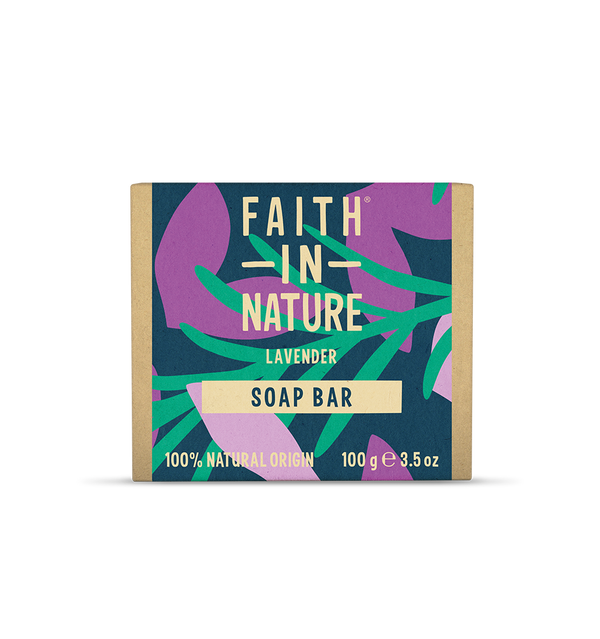 faith in nature Lavender Soap Bar