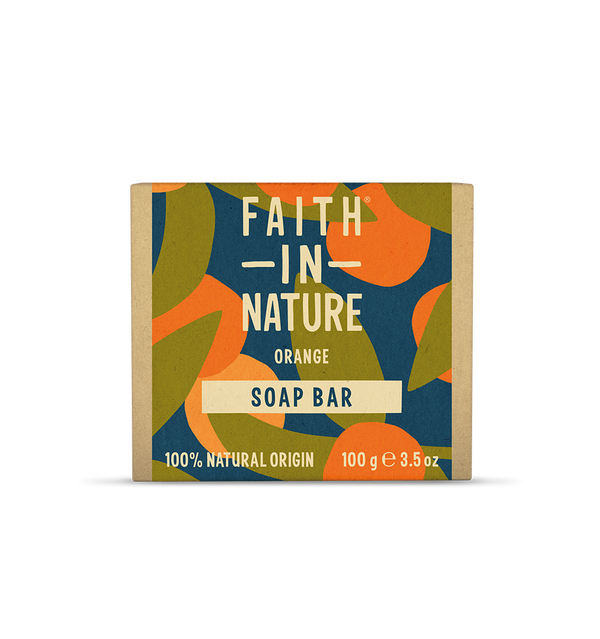 faith in nature Orange Soap Bar
