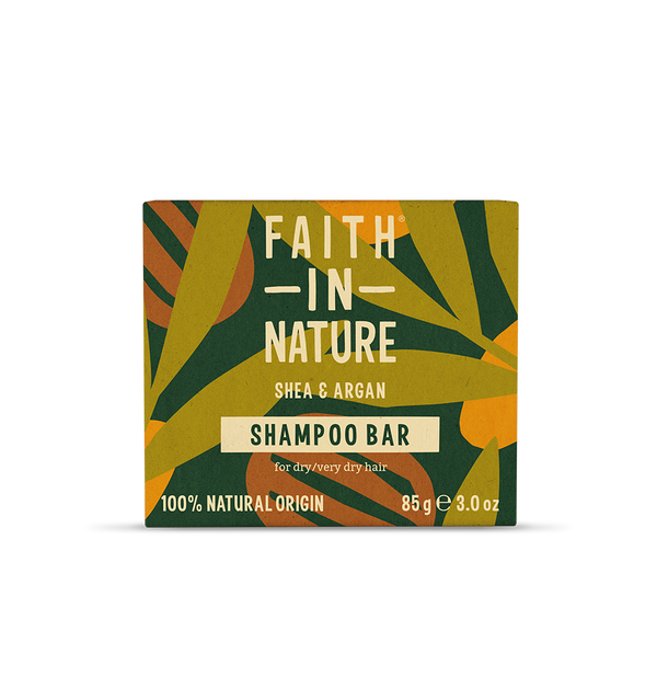 faith in nature Shea & Argan Shampoo Bar